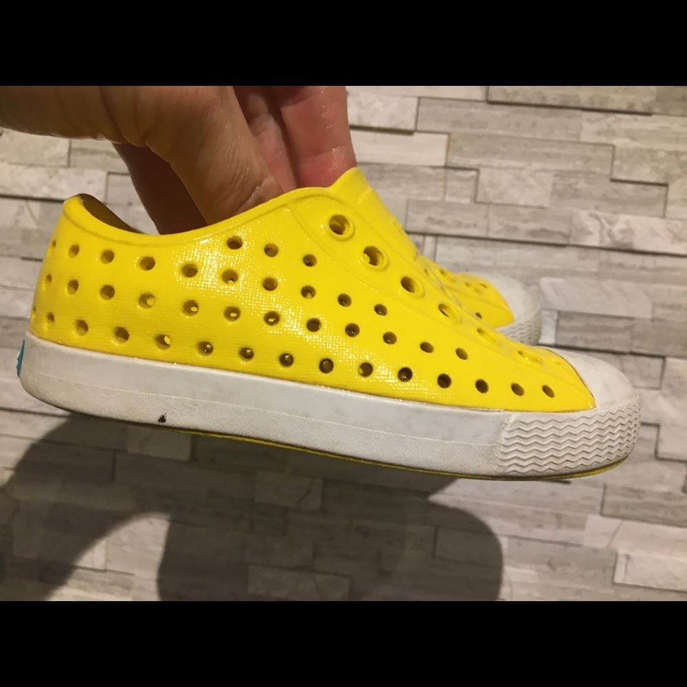 Child Yellow Native Sneakers/ water shoes